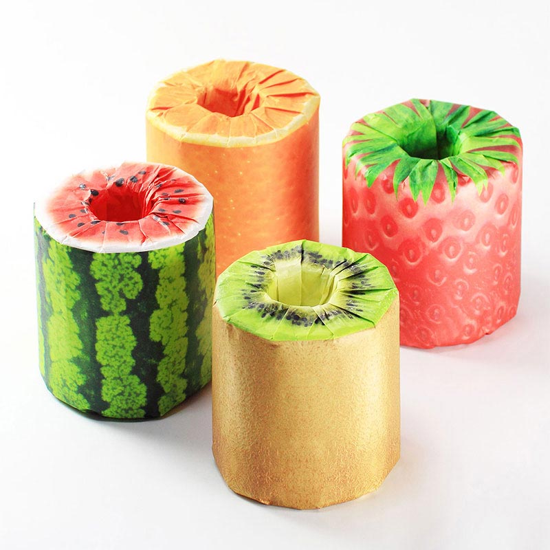 The Fruits Toilet Paper（パッケージデザイン）