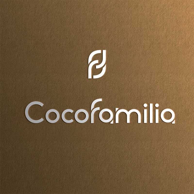 Cocofamilia ロゴマークデザイン・ブランディング（介護施設・静岡県沼津市）