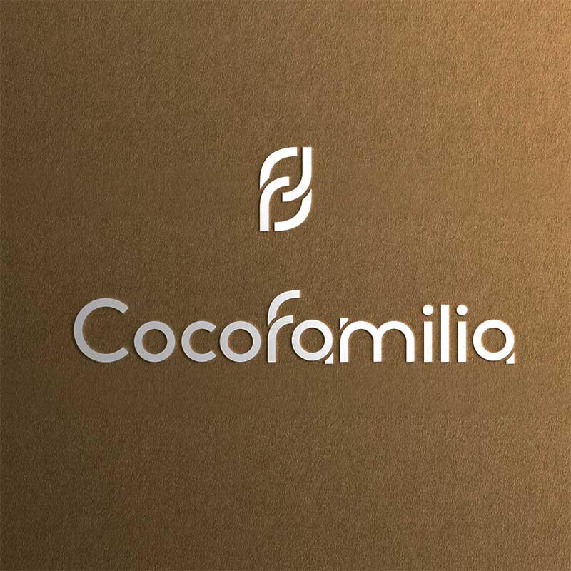 Cocofamilia ロゴマークデザイン・ブランディング（介護施設・静岡県沼津市）